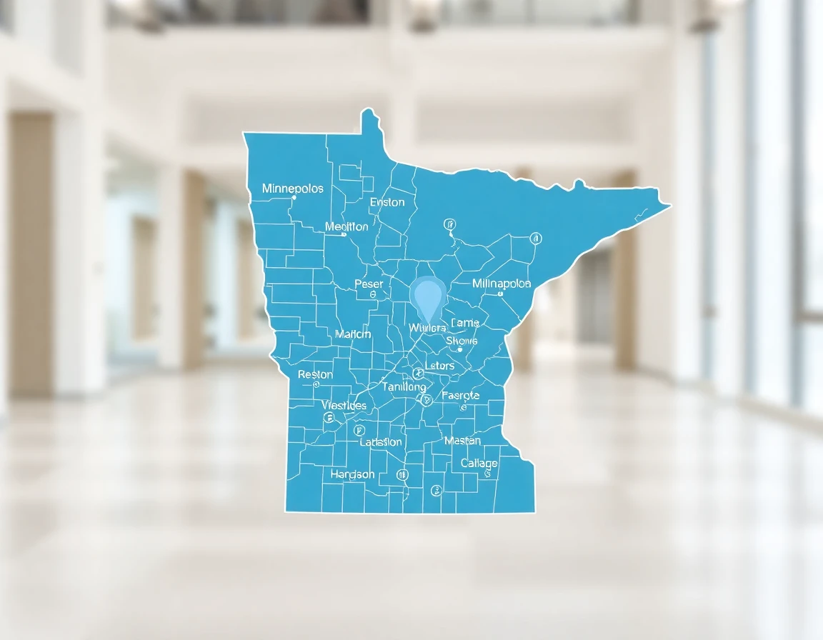 Water Damage Service Areas Map